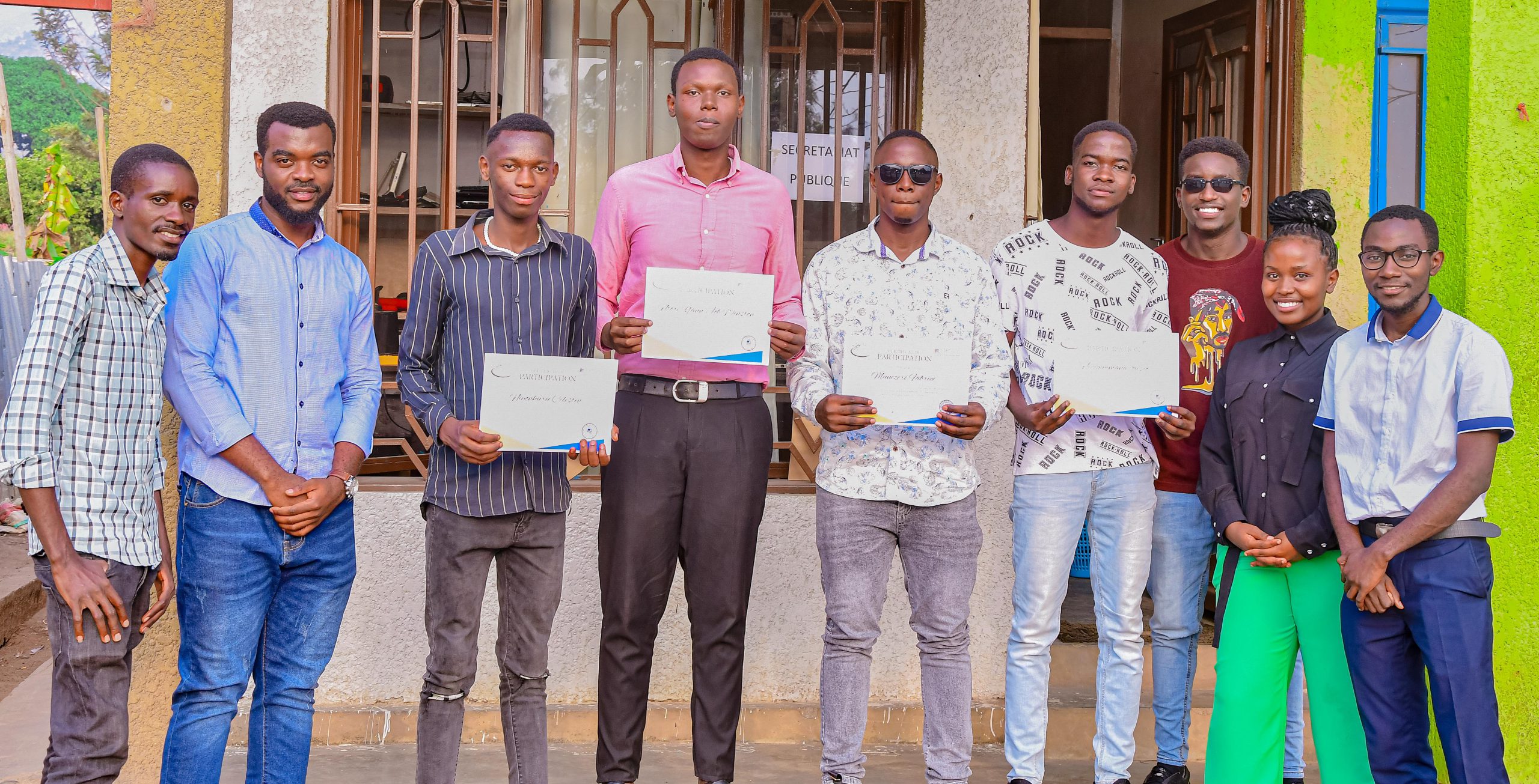 Groupe de participants